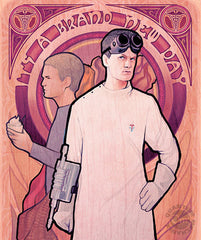 Dr. Horrible Art Nouveau Poster Set