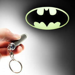 Batman Logo Flashlight Keychain