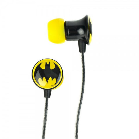 Batman Black Metal Ear Buds