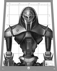 Cylon Centurion Replica Target Poster