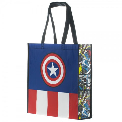 Marvel Captain America Large Shopper Tote