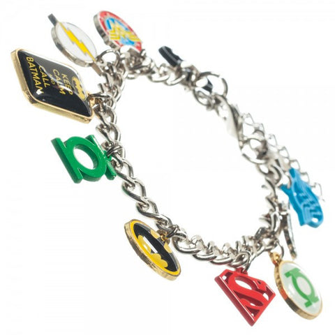 DC Comics Hero Charm Bracelet