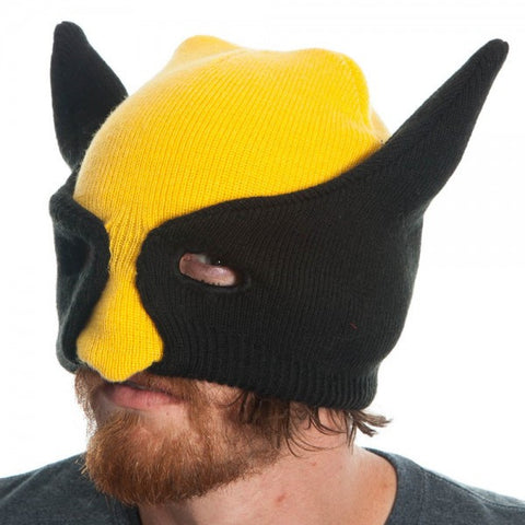 Marvel Wolverine Yellow Half Mask