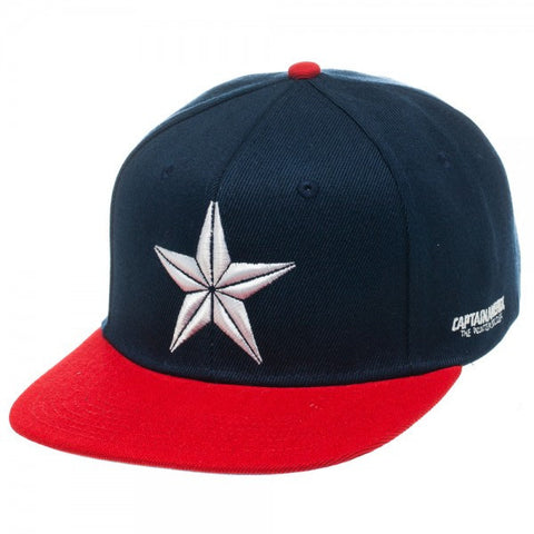 Marvel Captain America Star Snapback Hat