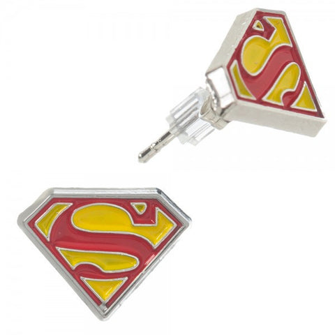 DC Comics Enamel Fill Earring Set