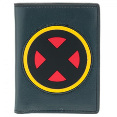 Marvel X-Men Rubber Inlay Vertical Bi-Fold Wallet