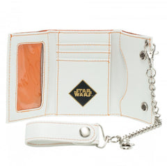 Star Wars Rebel Alliance Metal Badge Chain Wallet