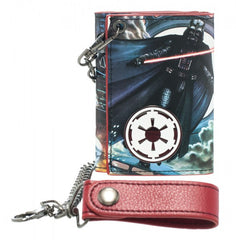 Star Wars Darth Vader Metal Badge Chain Wallet